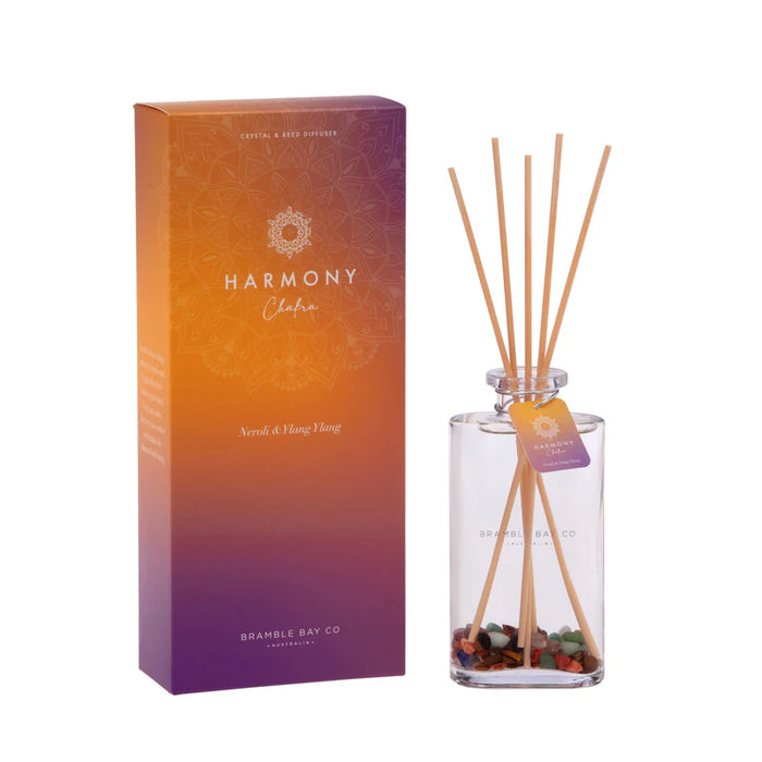 Bramble Bay Diffuser Crystal Boho Harmony Chakra Neroli Ylang 150ml