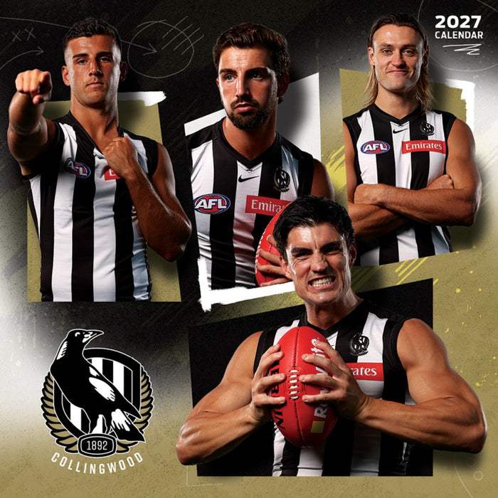 AFL COLLINGWOOD MAGPIES CALENDAR: 2027