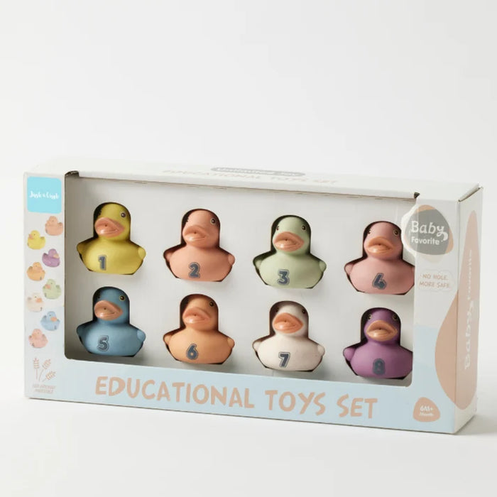 JIGGLE & GIGGLE 8PCS EDUCATIONAL BABY FAVORITE COUNTING DUCKS