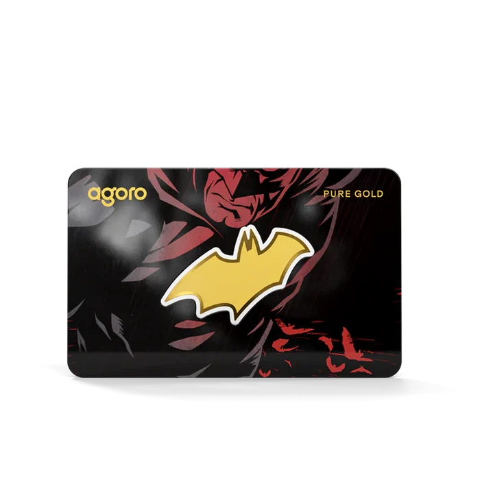 Batman's Emblem 0.1 g Gold Collectible Coin