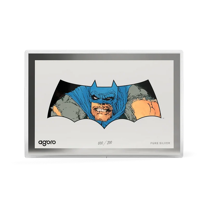 The Dark Knight Returns: Batman 5g Silver Collectible Foil