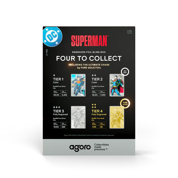 Superman 5 Foil Blind Box