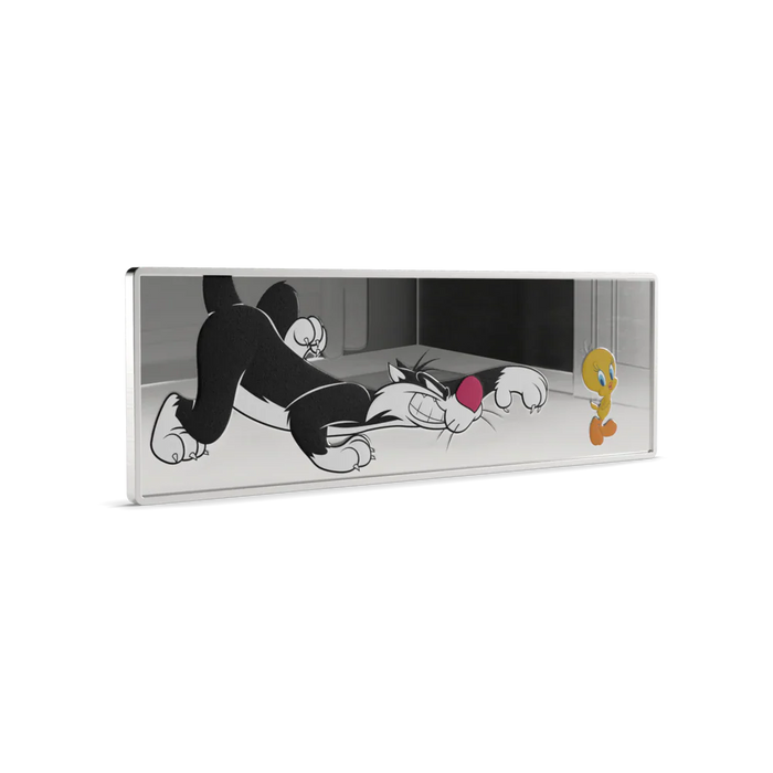 Looney Tunes - Sylvester & Tweety 1oz Silver Collectible Coin