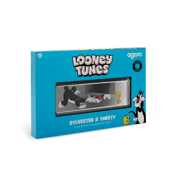 Looney Tunes - Sylvester & Tweety 1oz Silver Collectible Coin