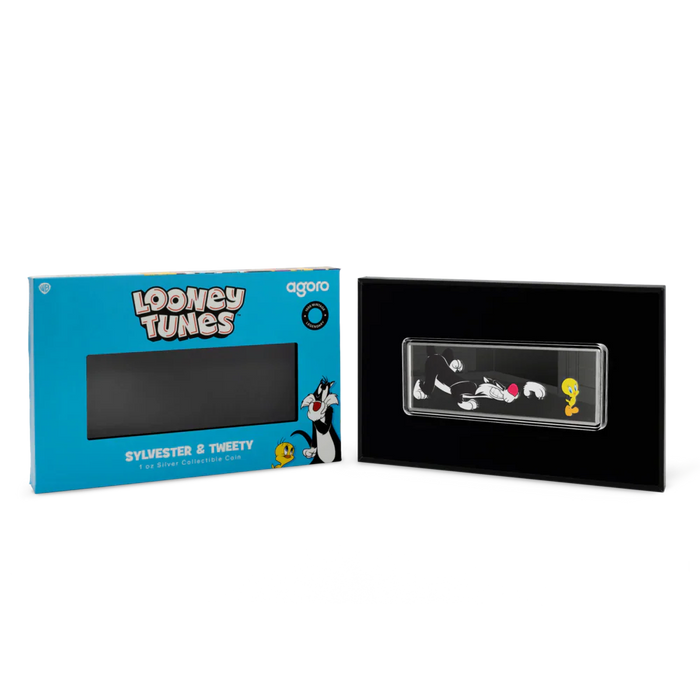 Looney Tunes - Sylvester & Tweety 1oz Silver Collectible Coin