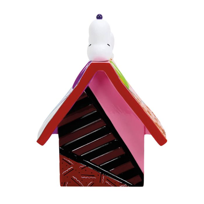 BRITTO PEANUTS SNOOPY'S DOG HOUSE FIGURINE