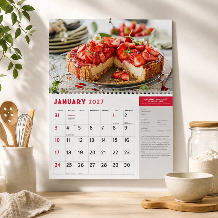 2027 CALENDAR SUGAR AND SPICE
