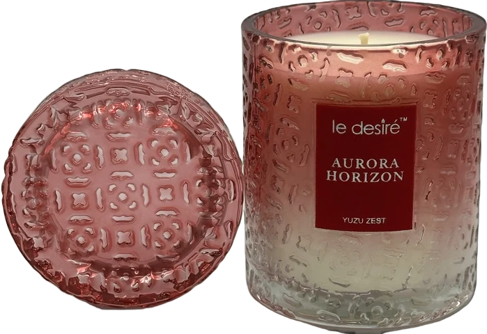 LE DESIRE LUXURY SCENTED CANDLE YUZU ZEST
