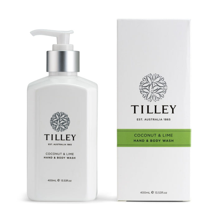 TILLEY HAND AND BODY WASH COCONUT AND LIME