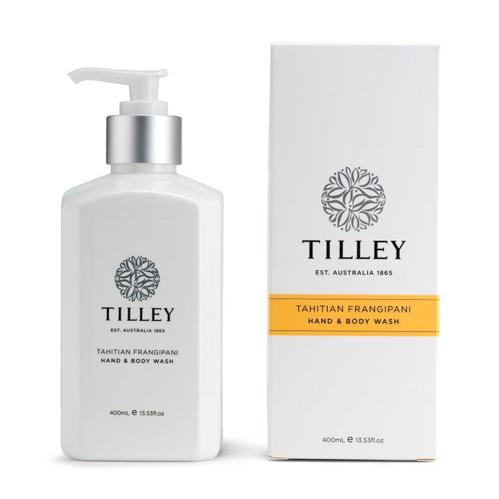 TILLEY HAND AND BODY WASH TAHITIAN FRANGIPANI