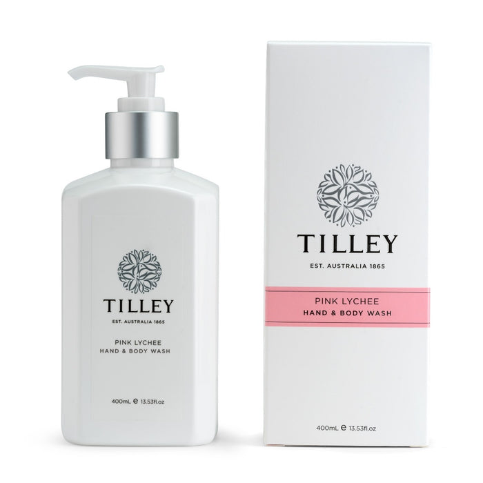 TILLEY HAND AND BODY WASH PINK LYCHEE