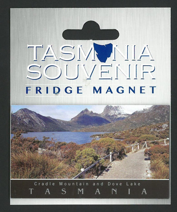 TASMANIA SOUVENIR FRIDGE MAGNET CRADLE MOUNTAIN AND DOVE LAKE