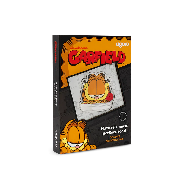 Nickelodeon - Garfield - Nature's most perfect food 1oz Silver Coin