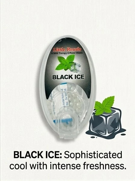 LITTLE BEADS BLACK ICE 100PC FOR CIGRATTES