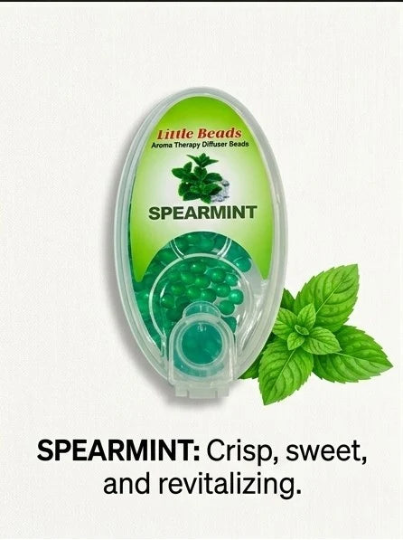 SPEARMINT LITTLE BEADS 100 PIECES FOR CIGRATTES