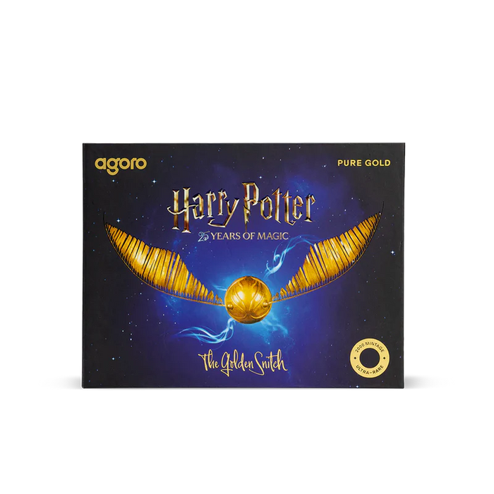 Harry Potter The Golden Snitch 0.1g Gold Collectible Coin