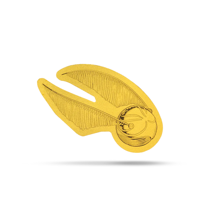 Harry Potter The Golden Snitch 0.1g Gold Collectible Coin