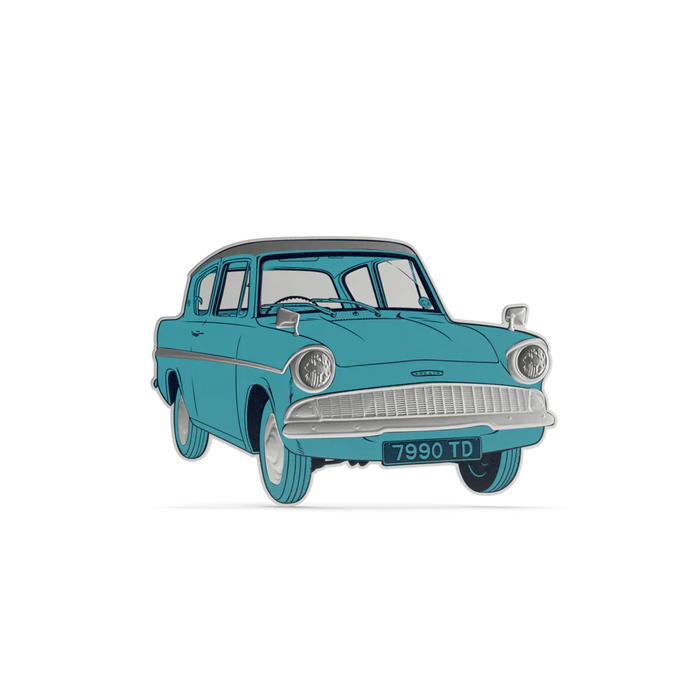 HARRY POTTER - Ford Anglia 1oz Silver Collectible Coin