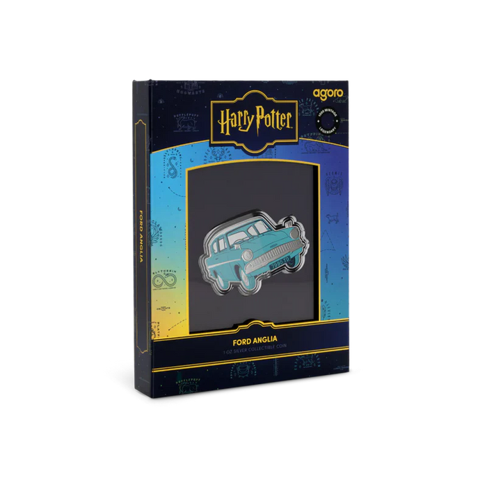 HARRY POTTER - Ford Anglia 1oz Silver Collectible Coin