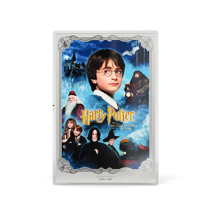 Harry Potter and the Philosopher's Stone 1oz Silver Collectible Foil