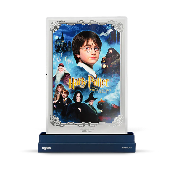 Harry Potter and the Philosopher's Stone 1oz Silver Collectible Foil