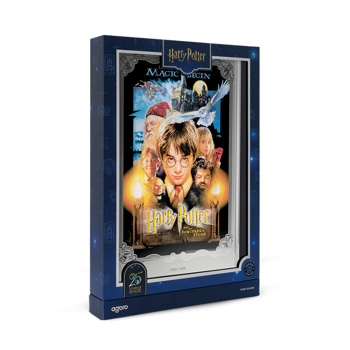 Harry Potter and the Sorcerer's Stone 1oz Silver Collectible Foil