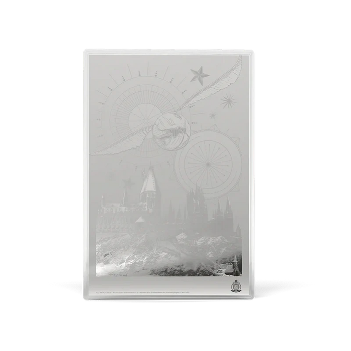Harry Potter and the Sorcerer's Stone 1oz Silver Collectible Foil