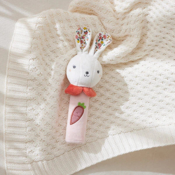 JIGGLE & GIGGLE BUNNY HUGGLIES SQUEAKER