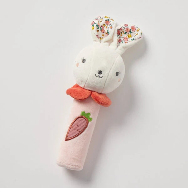 JIGGLE & GIGGLE BUNNY HUGGLIES SQUEAKER