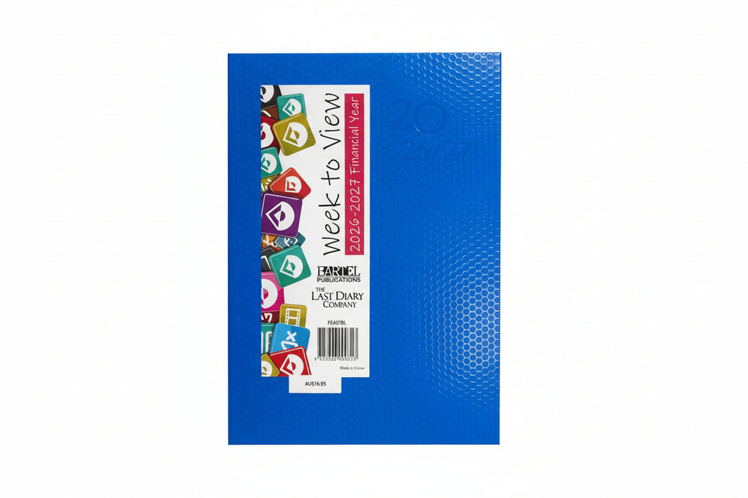 DIARY 2025-26 FY LDC CASEBOUND A5 WTV BLUE