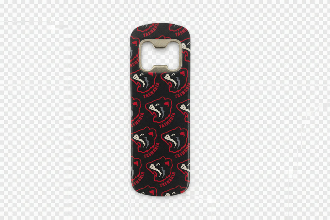 TASMANIAN DEVIL FACE BOTTLE OPENER AND MAGNET