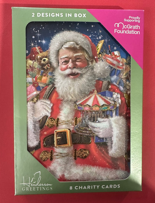 CHRISTMAS CHARITY CARD PRODULY SUPPORTING MCGRATH FOUNDATION