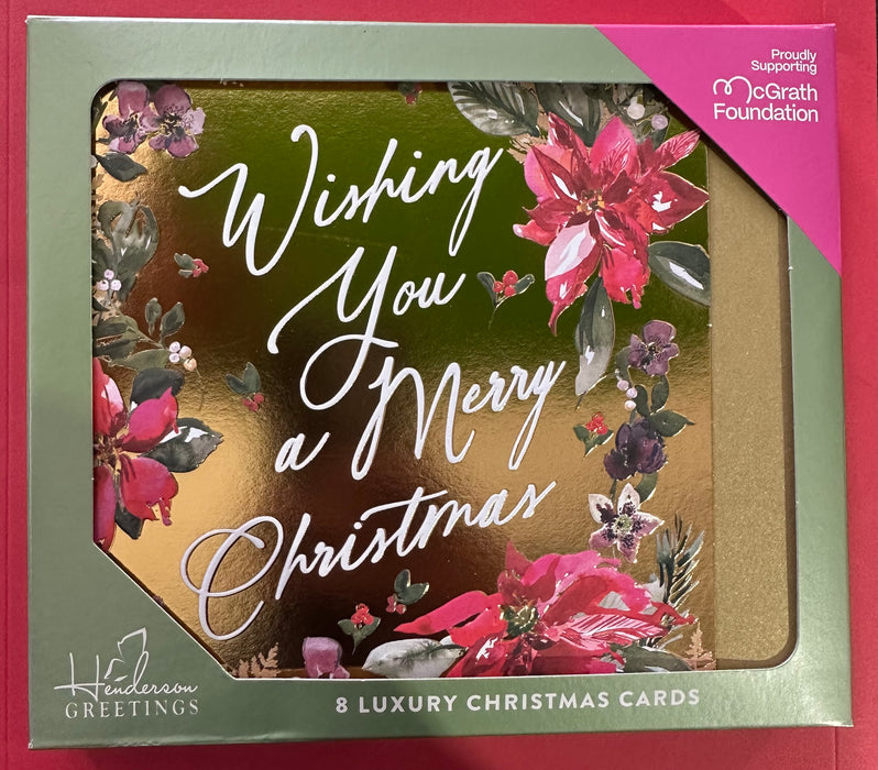 CHRISTMAS CHARITY CARD PRODULY SUPPORTING MCGRATH FOUNDATION