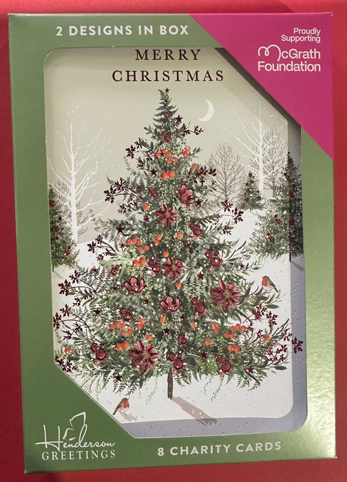 CHRISTMAS CHARITY CARD PRODULY SUPPORTING MCGRATH FOUNDATION