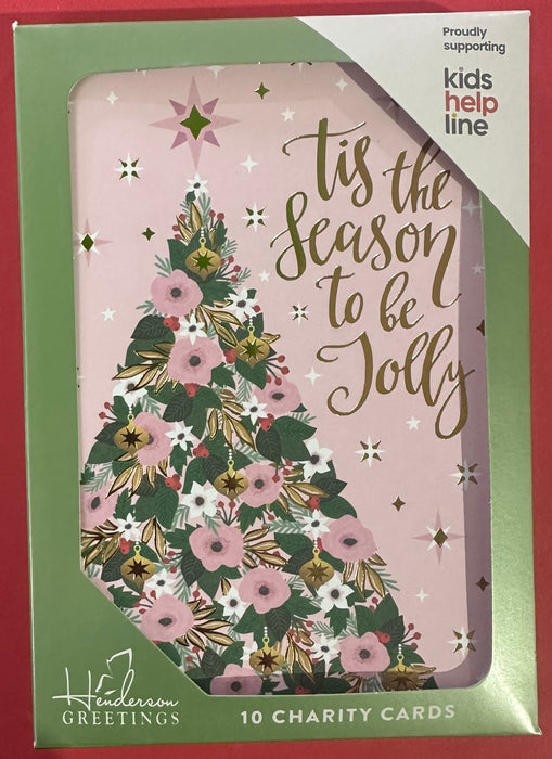 Kids Helpline Charity Boxed Christmas Cards