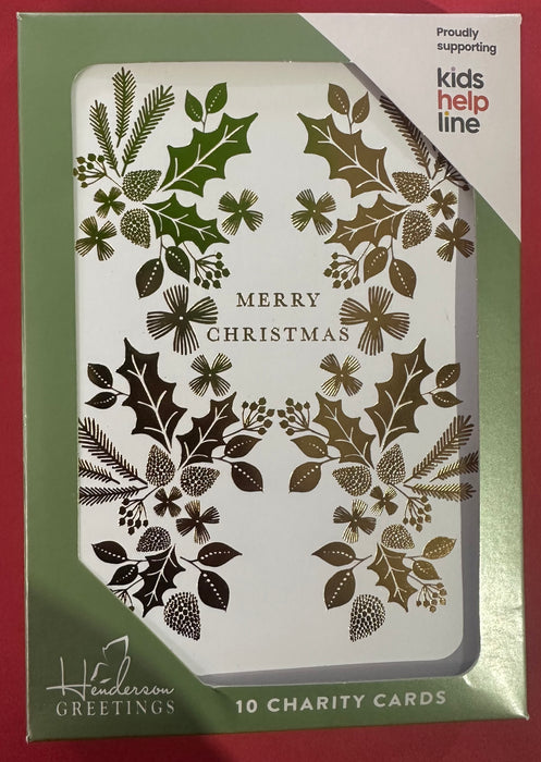 Kids Helpline Charity Boxed Christmas Cards