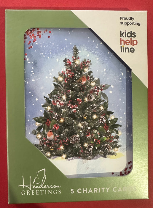 Kids Helpline Charity Boxed Christmas Cards