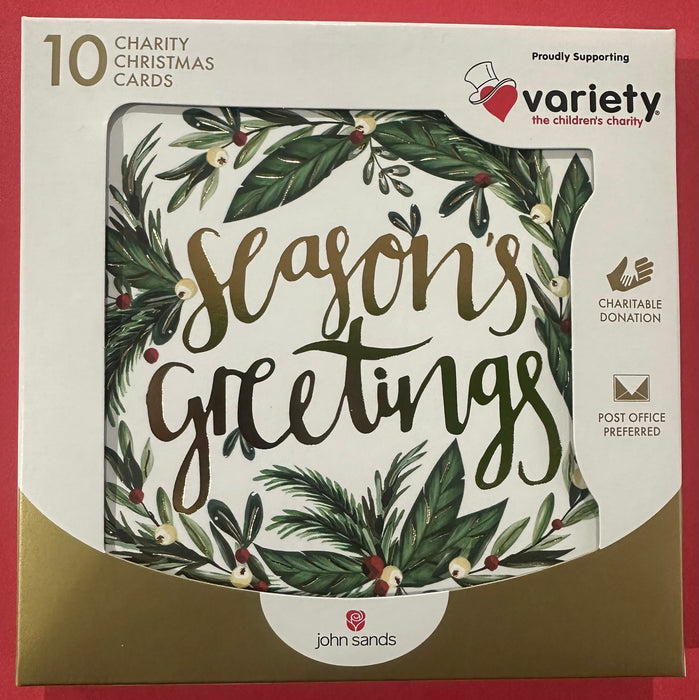 Proudly Supporting Variety The Children's Charity Christmas Cards