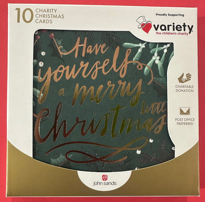 Proudly Supporting Variety The Children's Charity Christmas Cards