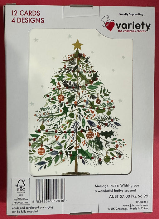 Proudly Supporting Variety The Children's Charity Christmas Cards