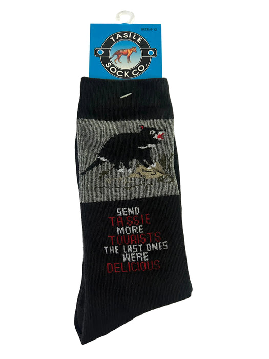 Tasmanian Devil Sock Size 6-12