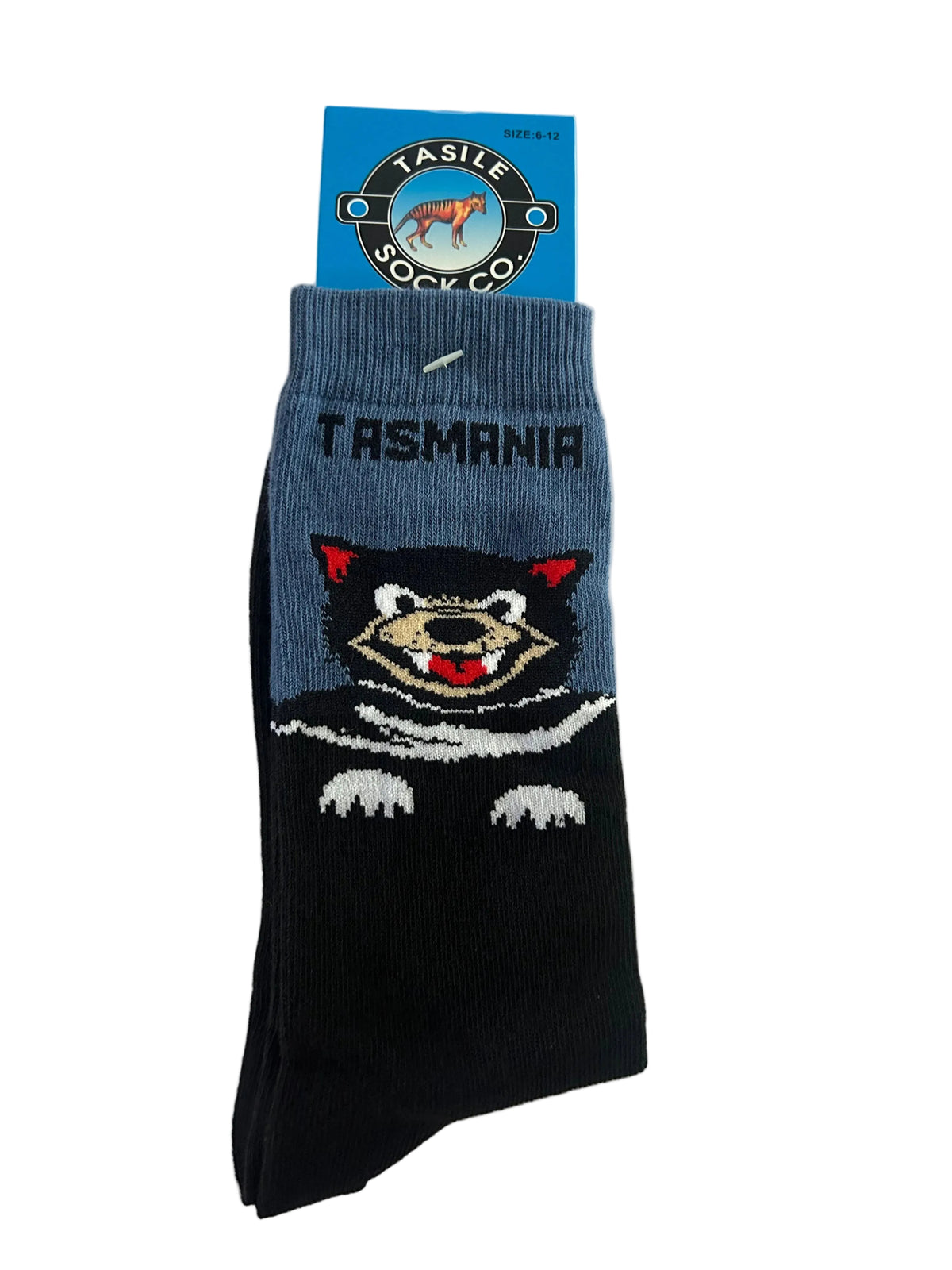 Tasmanian Devil2 Socks Size 6-12 — The Gift Mart
