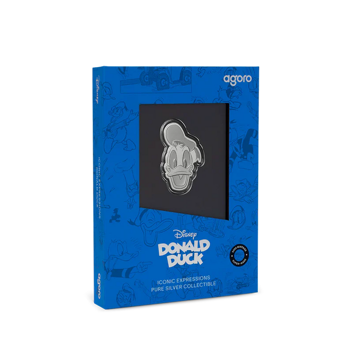 Iconic Expressions Mickey and Friends - Donald Duck 1/2oz Silver Collectible Coin
