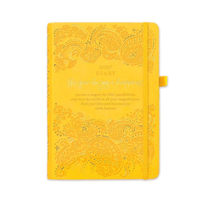 ADELE BASHEER 2027 PLANNER + JOURNAL + DIARY - LIMONCELLO