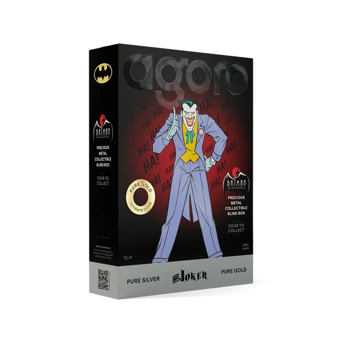Batman: The Animated Series Joker Blind Box 1/2oz Silver Collectible Coin