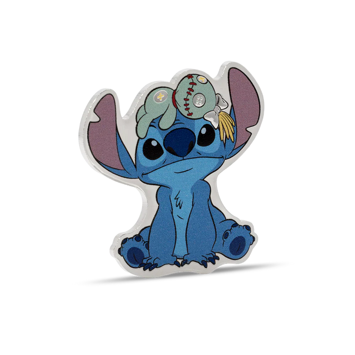 Disney Stitch - Ohana 1oz Silver Coin