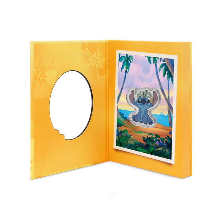 Disney Stitch - Ohana 1oz Silver Coin