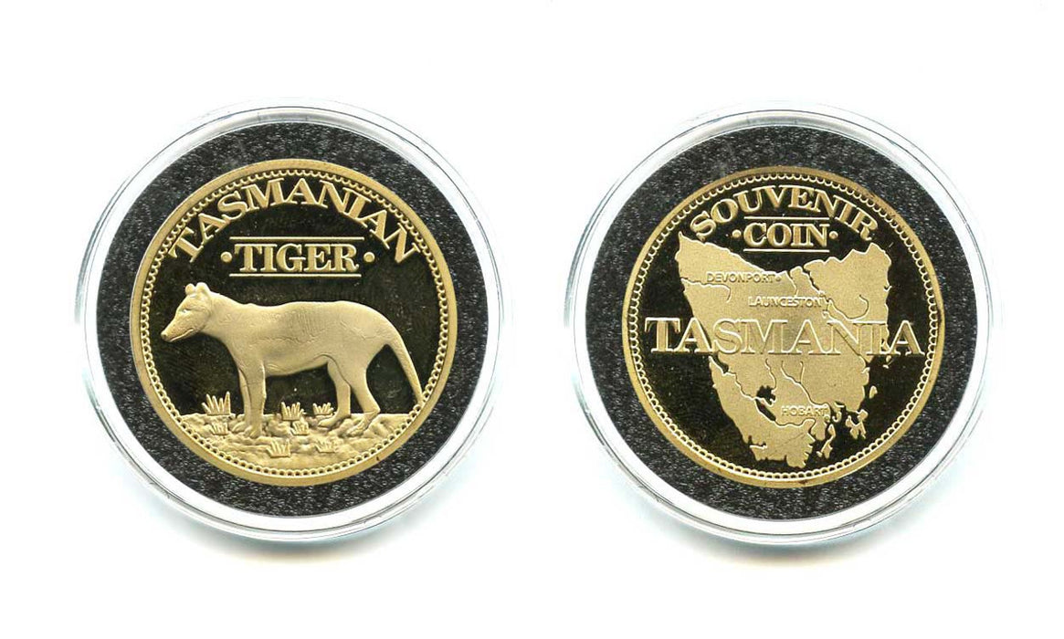 TASMANIAN TIGER SOUVENIR COIN