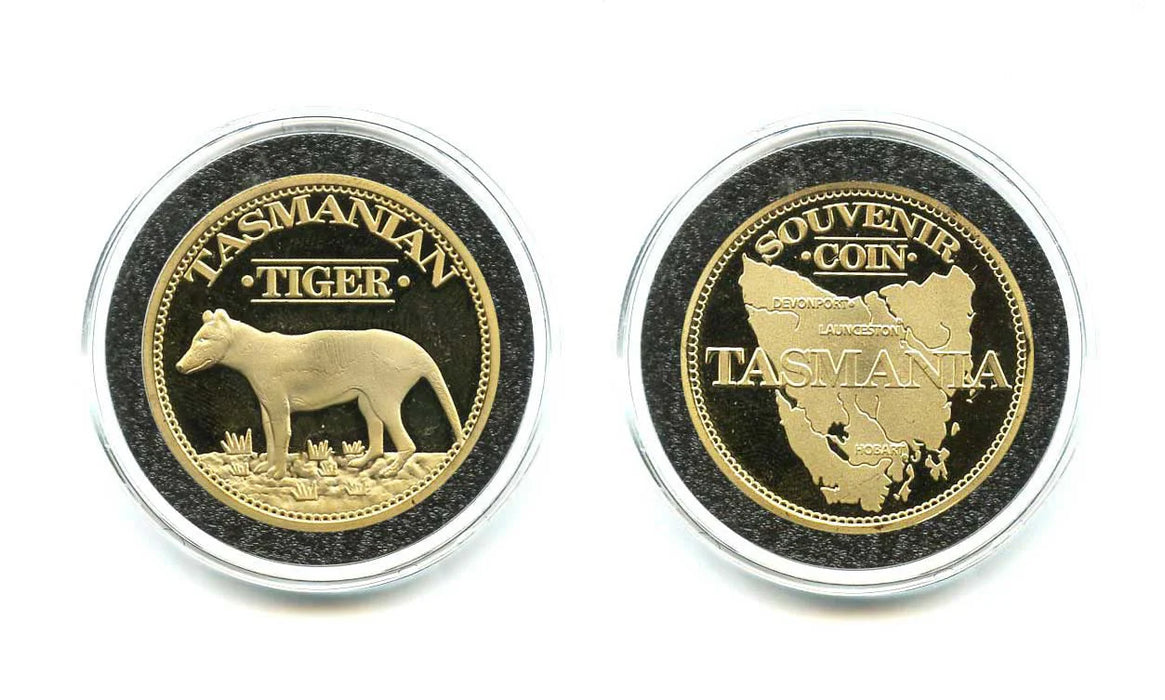 TASMANIA SOUVENIR TIGER COIN