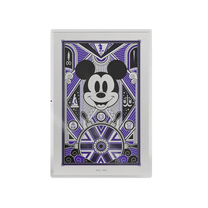 MICKEY MOUSE ART DECO 5G SILVER COLLECTIBLE FOIL